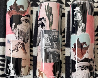 Cowgirl 20oz Skinny Tumbler