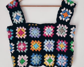 Crochet PATTTERN  Granny Square Vest