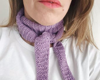 Knitting PATTERN - Mini Mood Scarf