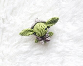Amigurumi PATTERN -Master Yoda  Star Wars - Crochet Star Wars Pattern