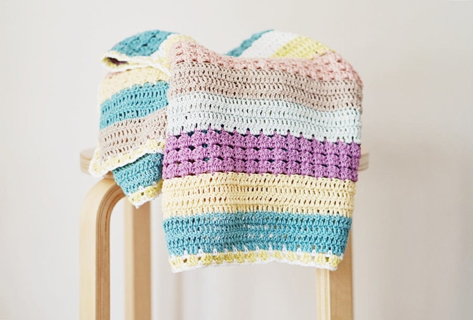 Crochet PATTERN Stroller Baby Blanket/ Crochet Baby Blanket Etsy