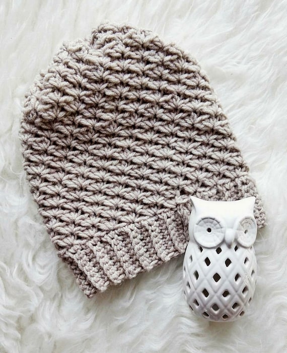 Aniak Crochet Beanie Pattern: Women's Cozy Hat (PDF Pattern)