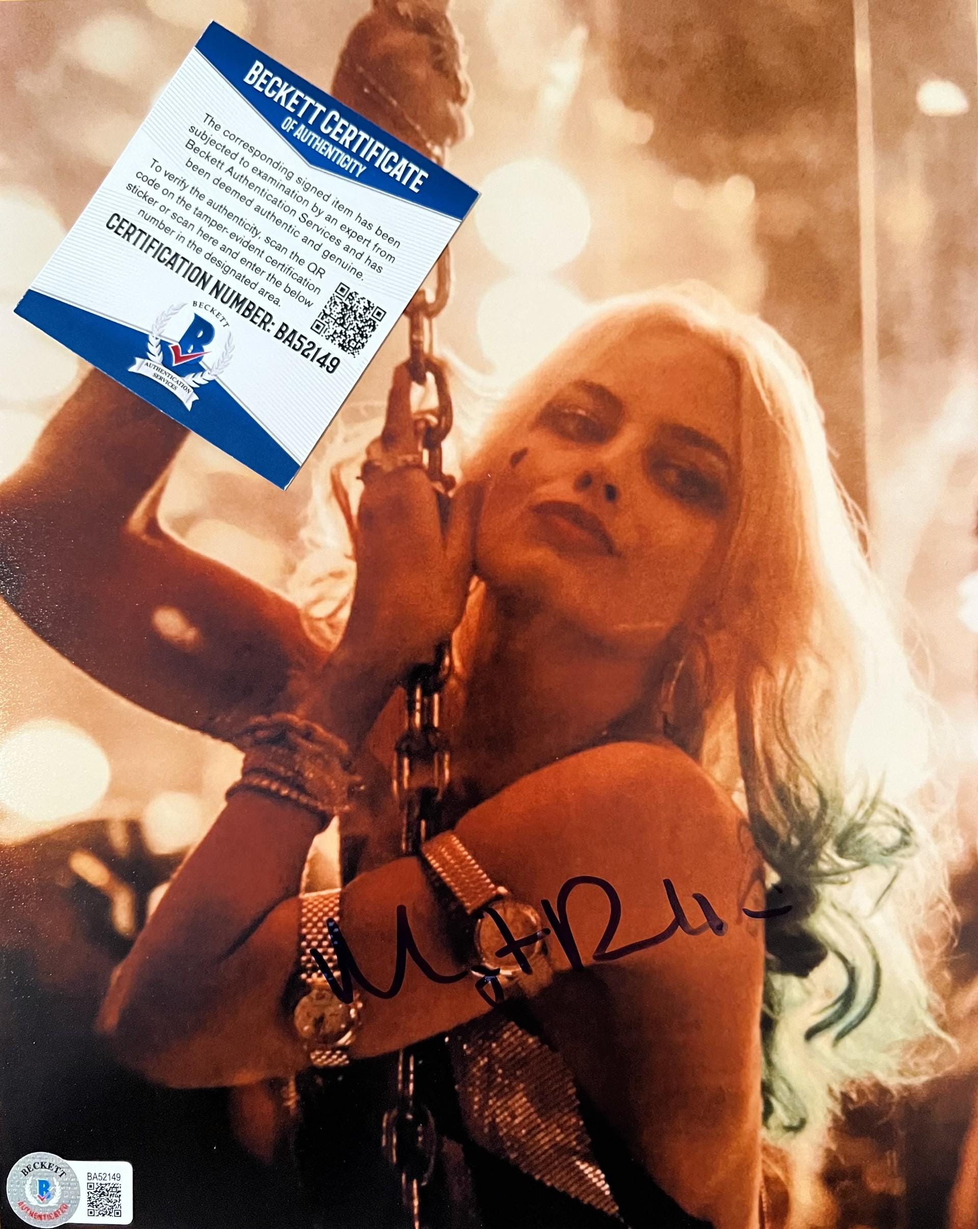 Margot Robbie Signed Poster - Etsy