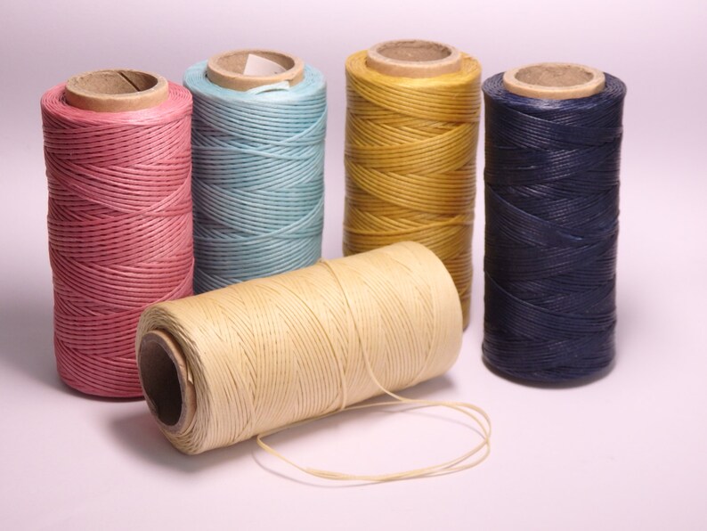 10 Yds. Waxed Cotton Cord for Jewelry Making Sewing Leather Etsy