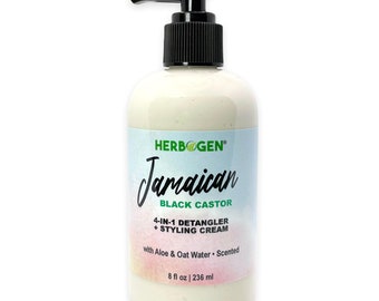 Jamaican Black Castor Oil Ultra Conditioner: Curl Detangler & Styling Cream (8 oz)
