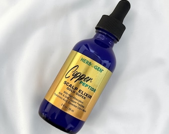 Copper Peptide Hair Scalp Serum: Herbal Hair Growth Spray