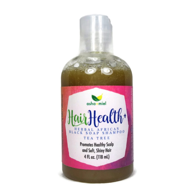 4 Oz Hair Health African Black Soap Hair Growth Shampoo With Etsy Canada