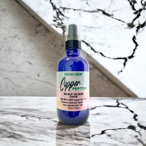 Copper Peptide Hair Scalp Serum: Herbal Hair Growth Spray image 2