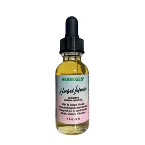 Natural Herbal Biotin Hair Oil, Hair Growth Oil, Scalp Care, Organic ...