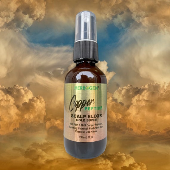 Copper Peptide Herbal Scalp Spray Hair Growth Rosemary - Etsy Copper Peptide Herbal Scalp Spray Hair Growth Rosemary - Etsy