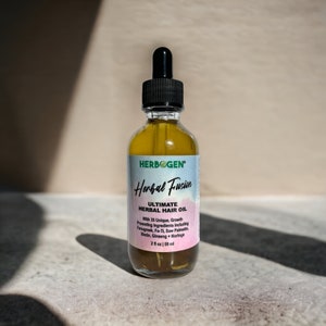 Natural Herbal Biotin Hair Oil, Hair Growth Oil, Scalp Care, Organic ...