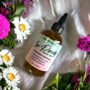 Organic Argan Oil Blend: Low Porosity Hair Growth, Ayurvedic Formula