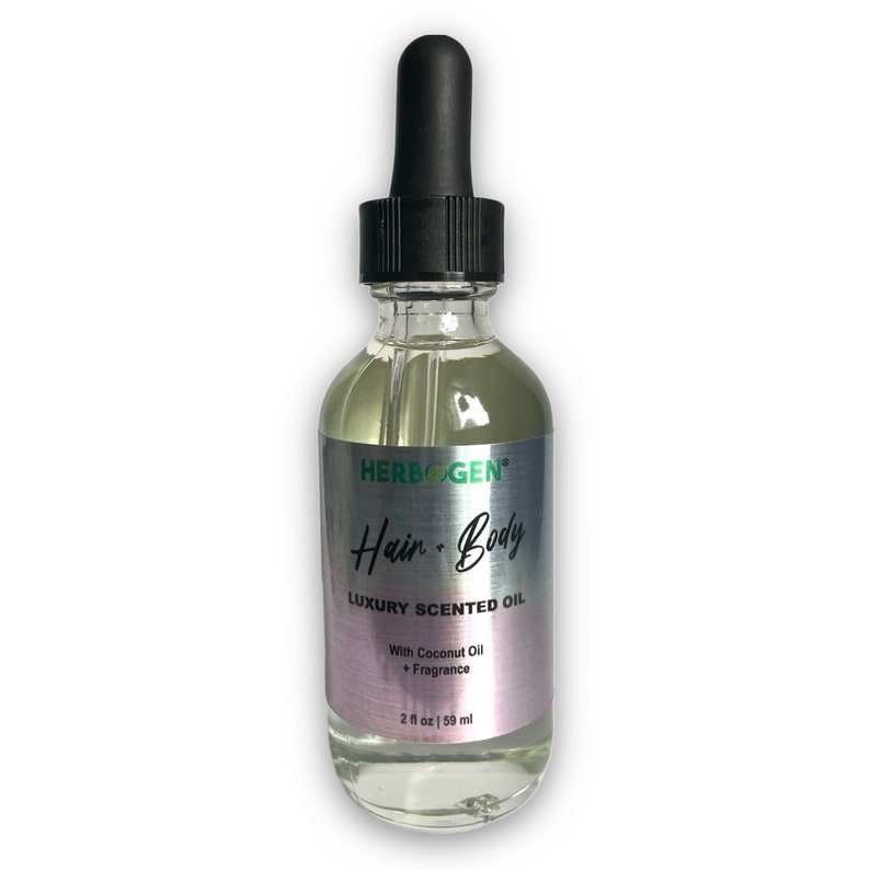 Hair Perfume Oil 11 Yummy Scents Coconut Oil Scented Hair Etsy