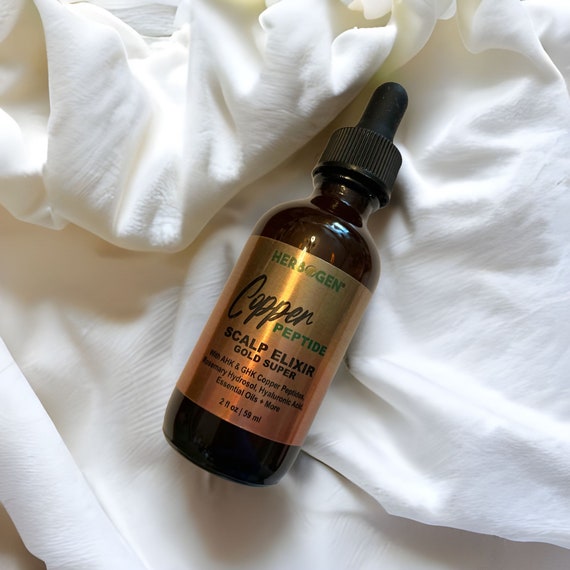 Copper Peptide Herbal Scalp Spray Hair Growth Rosemary - Etsy Copper Peptide Herbal Scalp Spray Hair Growth Rosemary - Etsy