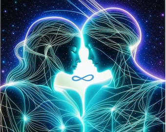 Love Card. Twin Flame. Soulmate. This connection was written in the stars for only us 1111. PDF Printable Card