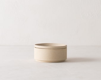 Minimal Salt Cellar | Raw Stoneware