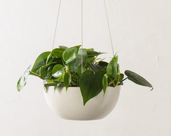 Minimal Hanging Planter No. 2 | Stoneware