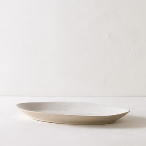 Oval Serving Platter | Stoneware