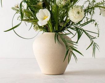Verdure Vase No. 3 | Seconds | Raw Stoneware