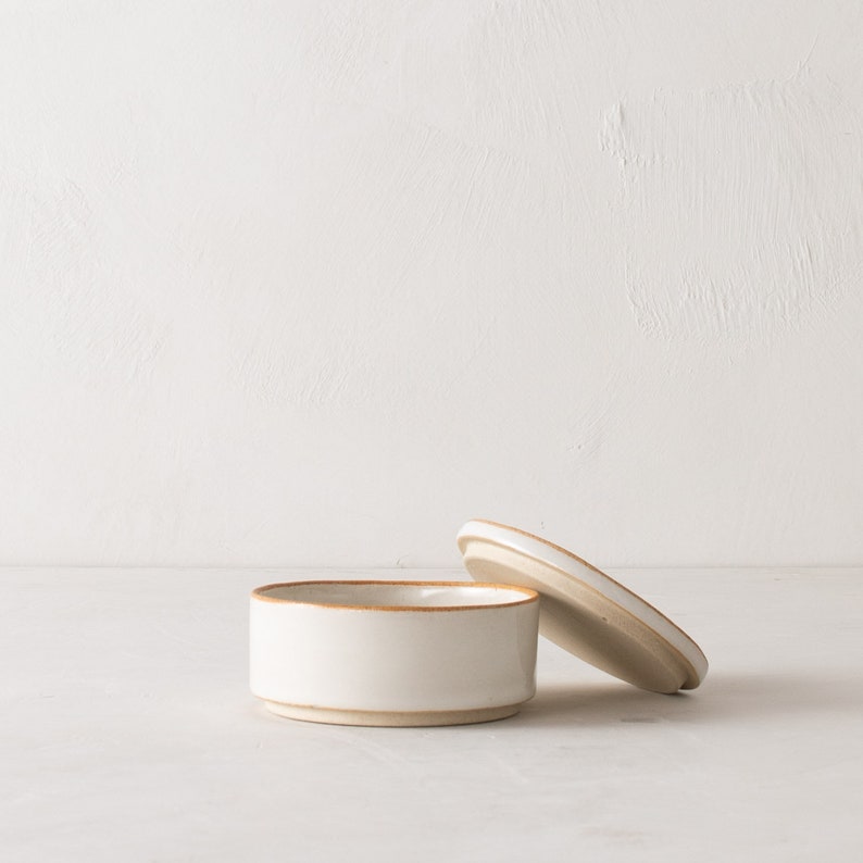 Minimal Salt Cellar Stoneware image 3