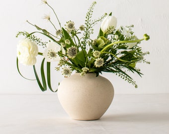 Verdure Vase No. 2 | Seconds | Raw Stoneware