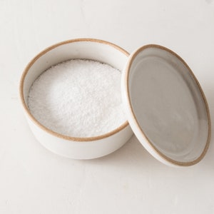 Minimal Salt Cellar Stoneware image 4