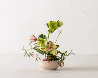 Ikebana No. 1 | Raw Stoneware