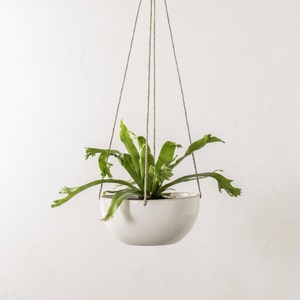 Minimal Hanging Planter Seconds Hemp Cord Minimal No. 2