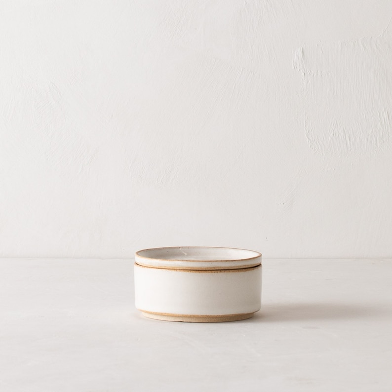 Minimal Salt Cellar Stoneware image 1