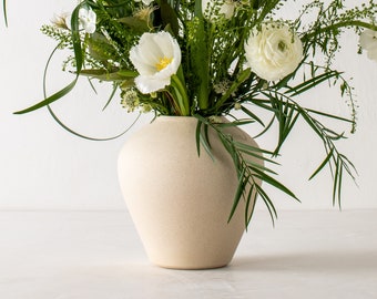 Verdure Vase No. 3 | Raw Stoneware