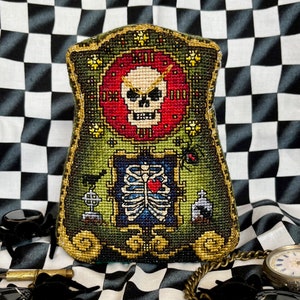 Tick Or Treat #3 - The Graveyard Shift - PDF Cross Stitch Pattern by Elli Jenks