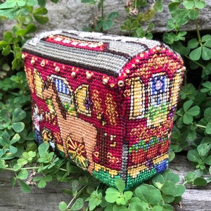 3D Stickvorlage PDF - BrightSea Village Extra 7 Vardo Wagon