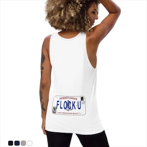 Flock-U Novelty Pennsylvania Plate Linne, Unisex Anti-Flock Kameratopp
