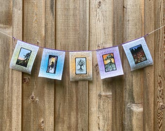 Prayer Flags: TREES - recycled polyester-fade resistant-eco friendly gift