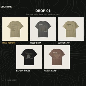Funny Shooting T-Shirt, It Was the Wind Shirt, Long Range Shooter Humor, Precision Rifle Gift, Garment Dyed Heavyweight Tee image 17