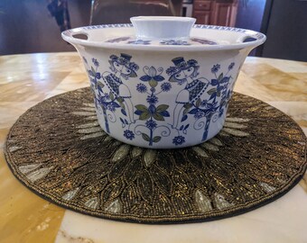 Vintage MINT CONDITION Figgjo Lotte Turi Design Norway 2 Quart Casserole Dish