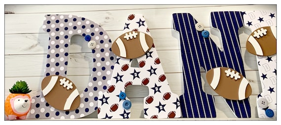 Football Nursery. Dallas Cowboys Inspired. Sports Nursery