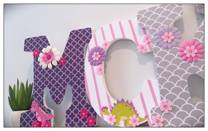 Dinosaur Nursery Baby Girl. Girls Nursery. Dinosaurs. Girls Etsy