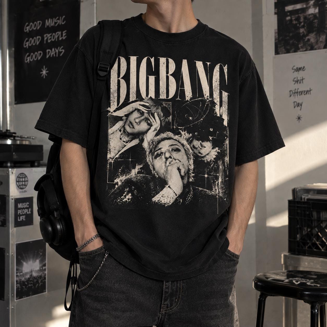 BIGBANG レアバンドT Bigbang Vintage - Etsy