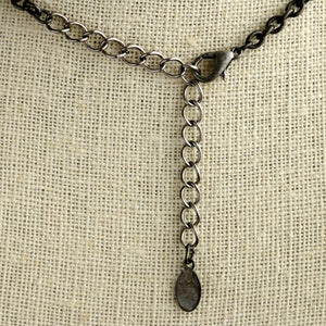 Desert Sands Vintage Necklace. Cloisonne Necklace in Beige, Turquoise, Pink, and Bronze. Vintage Necklace. Vintage Jewelry. image 4