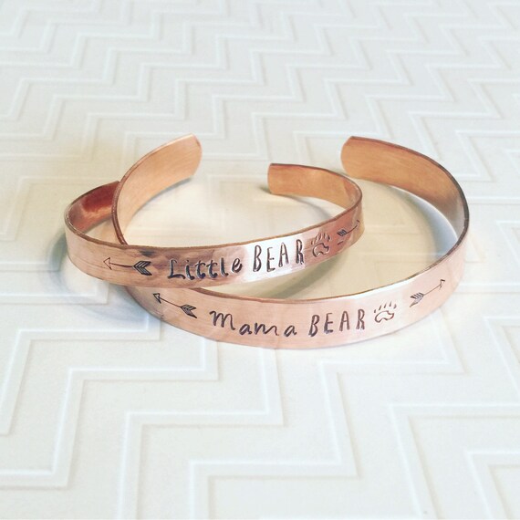 mama bear bracelet set