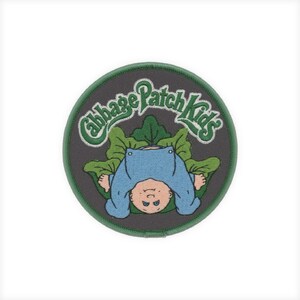 Cabbage Patch Kids Embroidered Patch | Vintage Doll Retro Jacket Accessory