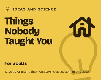 Adulting Life Skills Guide, 12-Week AI Tutor Course for Young Adults, Etiquette, Table Manners, Laundry, Small Talk, PDF