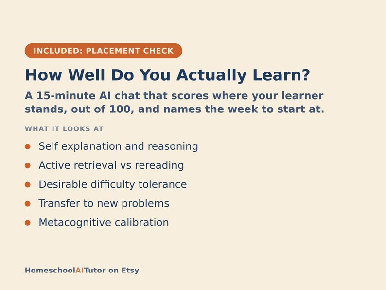 Learn How to Learn, 12-Week AI Tutor Guide, Teach Yourself Any Skill, Practice Loops, Spaced Practice, Adults, PDF bild 5