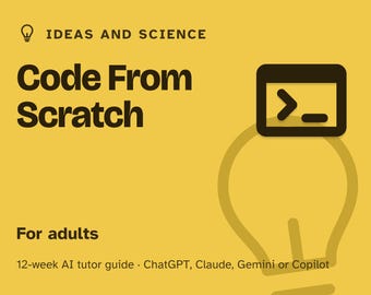 Impara Python per principianti, corso di programmazione di 12 settimane con tutor AI, variabili, cicli, funzioni e debug, per adulti, PDF