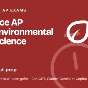 AP Environmental Science Prep Study Plan, 12-Week AI Tutor Guide, APES Unit Review and Math Practice, Homeschool