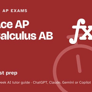 AP Calculus AB Prep Study Plan, 12-Week AI Tutor Guide, Limits, Derivatives and Integrals, Homeschool High School imagen 1