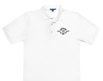 Golf Shirt - Hole in One with Personalized Month and Year Men&#39;s Polo