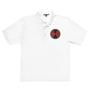 Premium poloshirt 7th Infantry Division