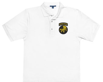 17th Airborne Division Premium Polo Shirt